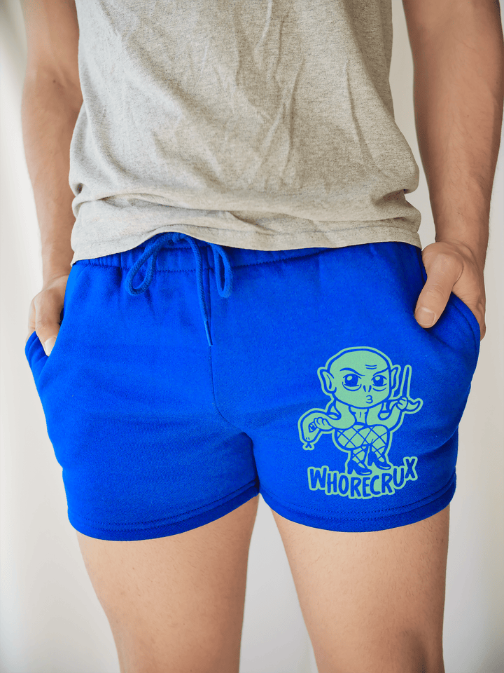 PixelThat Shorts S / Sapphire / Front Whorecrux Sweatshorts v2