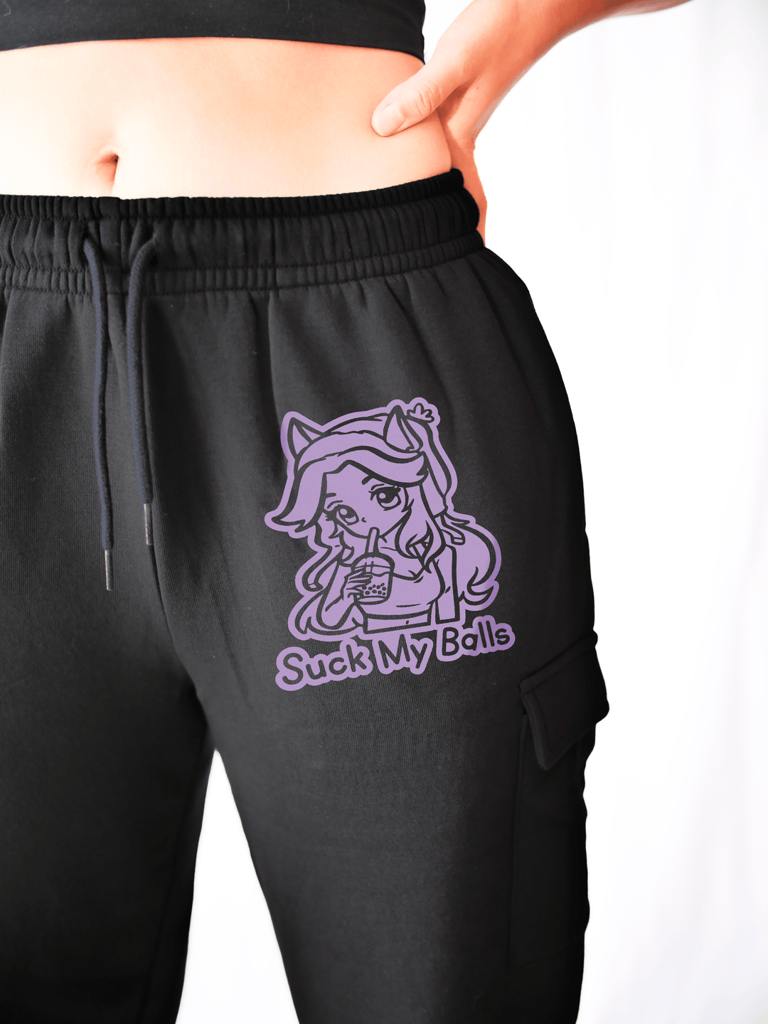 PixelThat 'Suck My Balls' Joggers