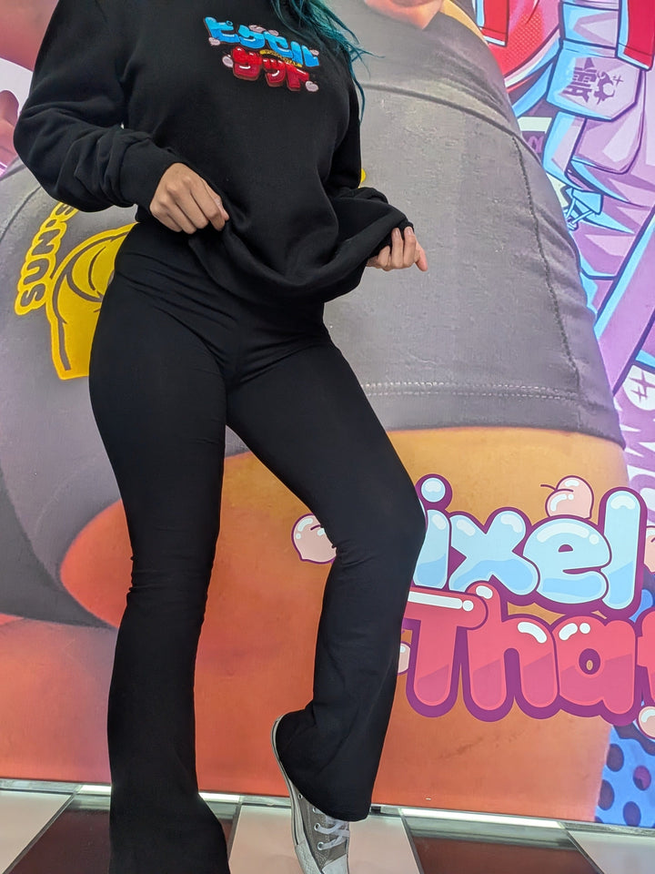 PixelThat  Yoga Pants Flared Leggings